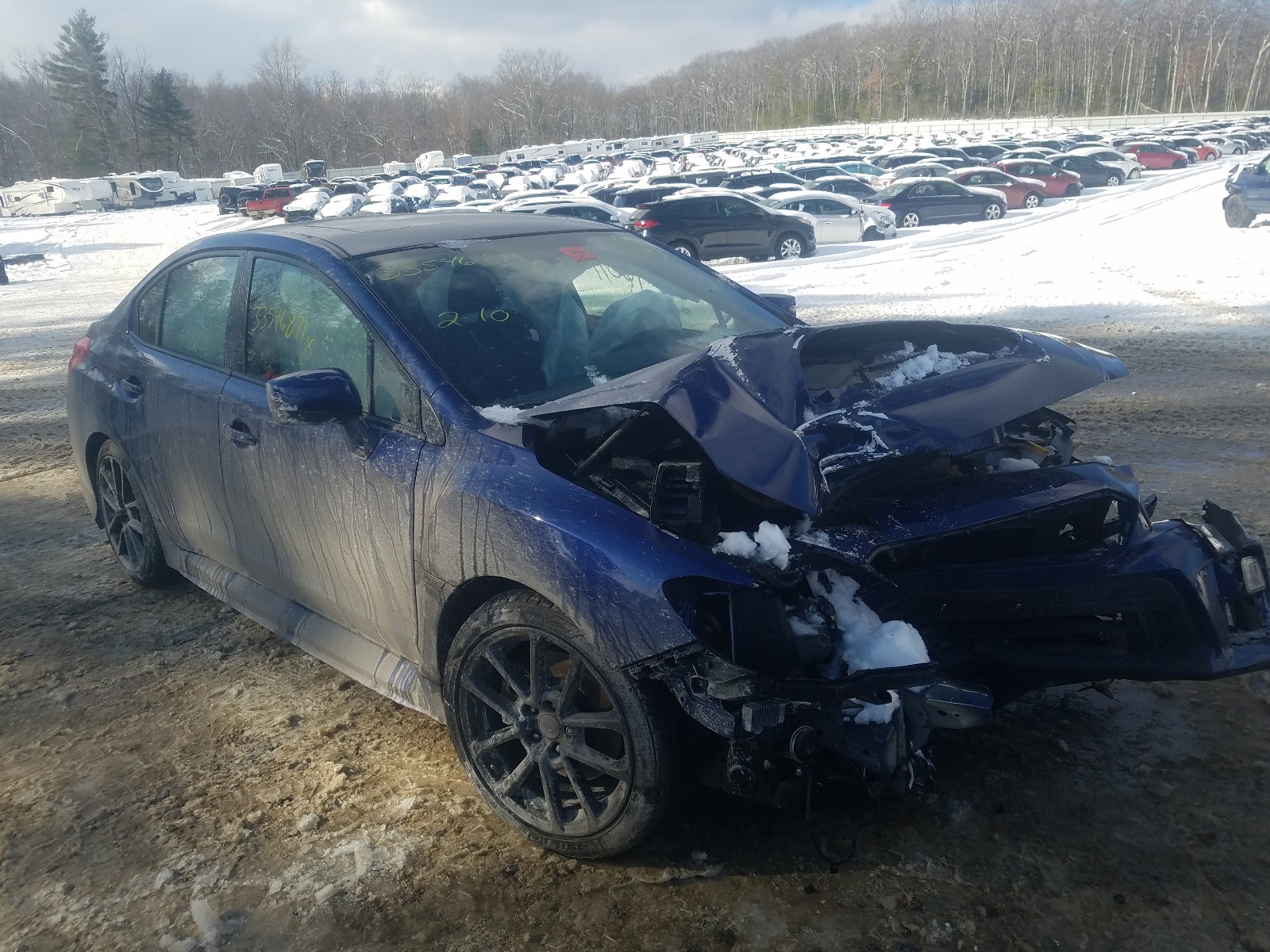 Photo 1 from auction – 2020 SUBARU WRX PREMIU with VIN JF1VA1F62L8802727
