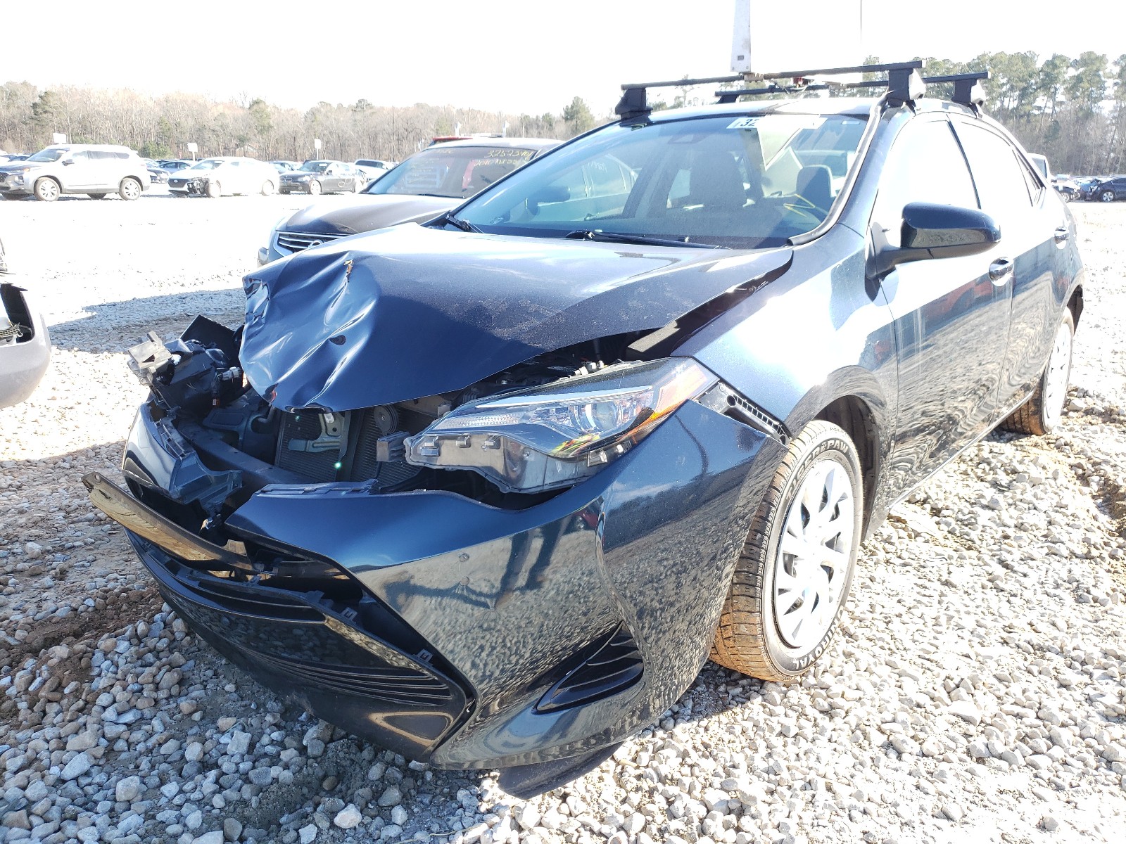 Photo 2 from auction – 2017 TOYOTA COROLLA L with VIN 5YFBURHE9HP717225