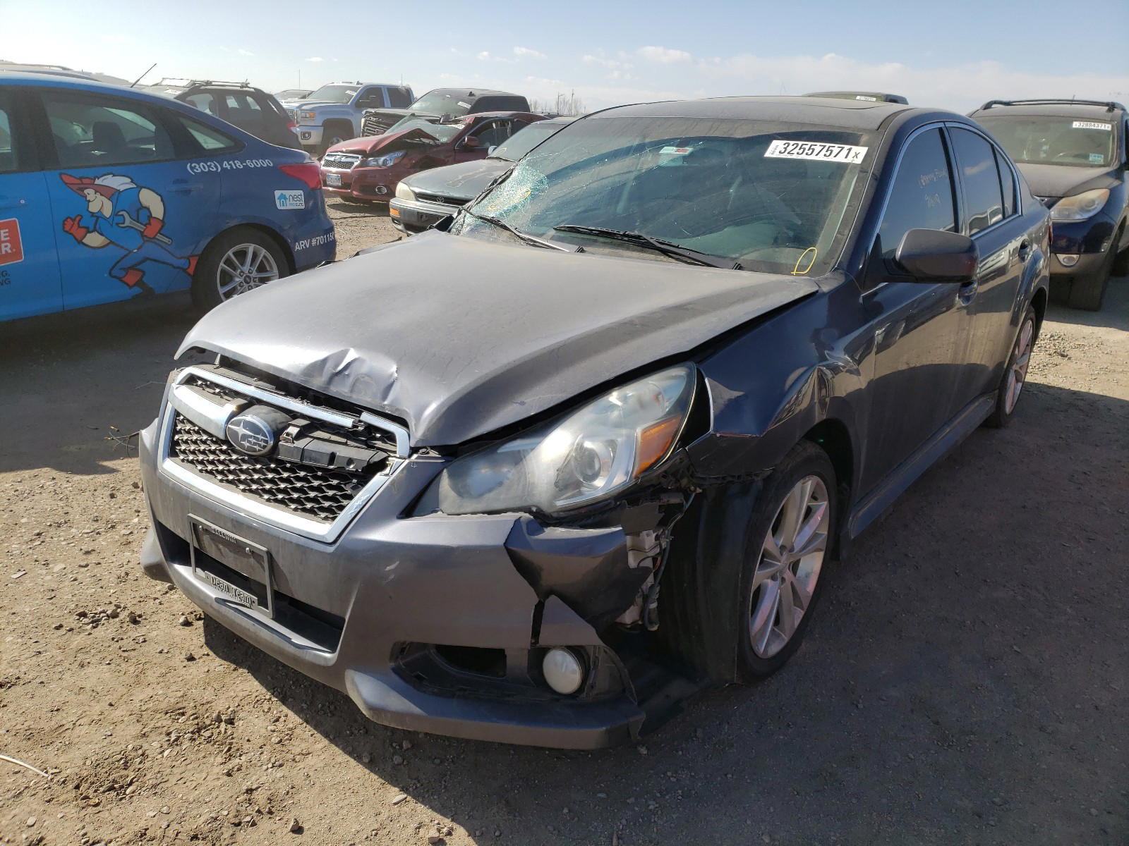 Photo 2 from auction – 2014 SUBARU LEGACY 2.5 with VIN 4S3BMBL61E3035239