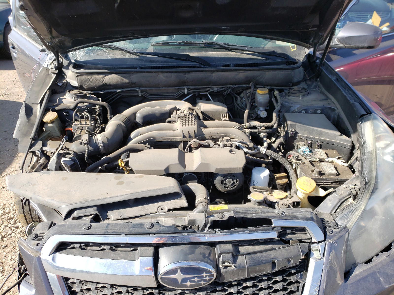 Photo 7 from auction – 2014 SUBARU LEGACY 2.5 with VIN 4S3BMBL61E3035239