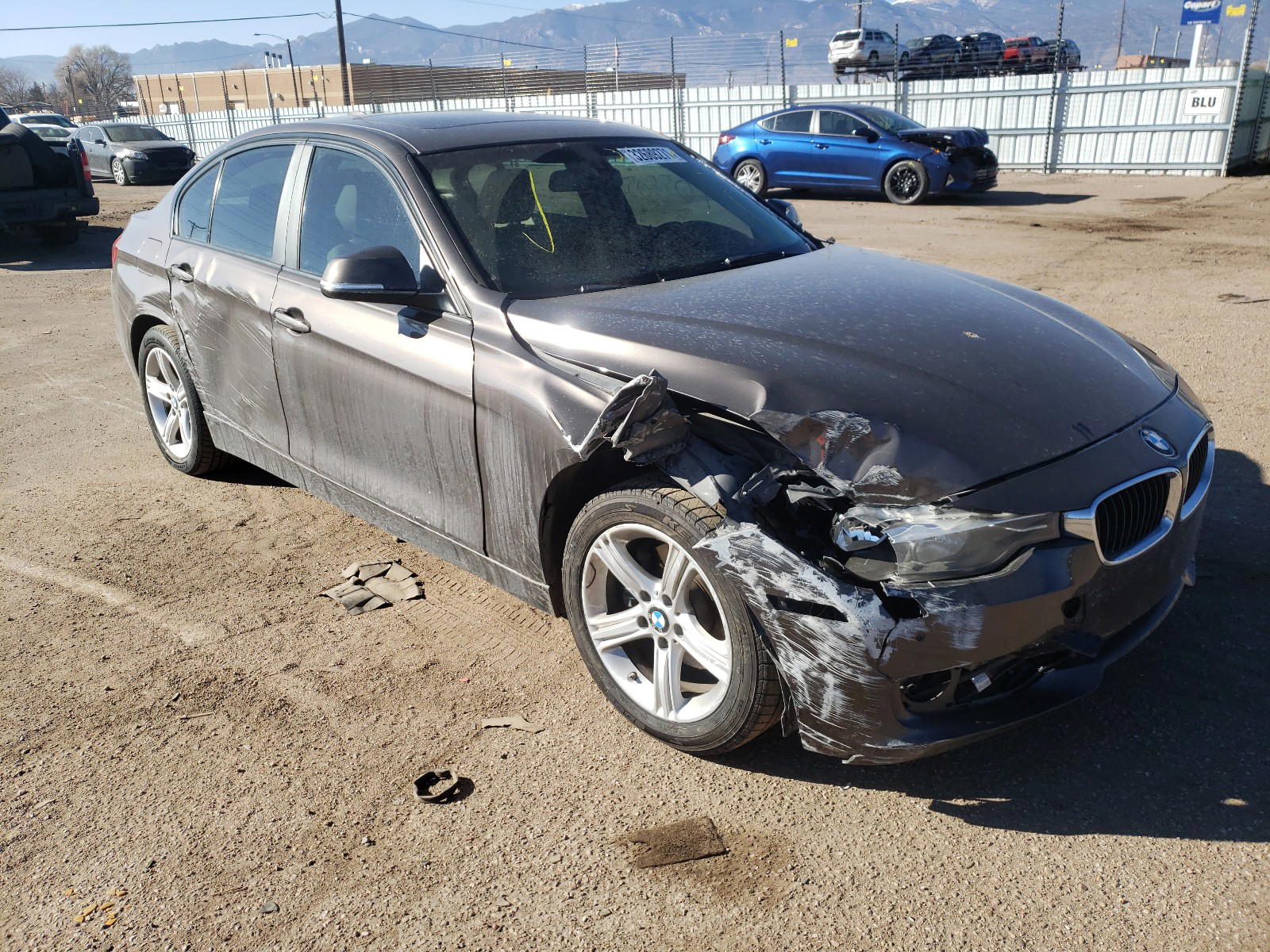 BMW 328 XI 2013 with VIN WBA3B3C5XDF541573 - Photo from auction
