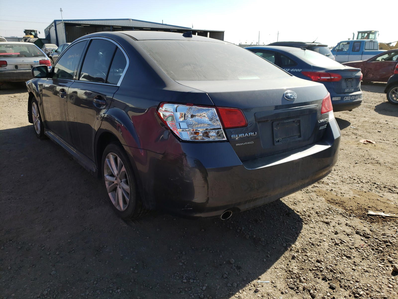 Photo 3 from auction – 2014 SUBARU LEGACY 2.5 with VIN 4S3BMBL61E3035239