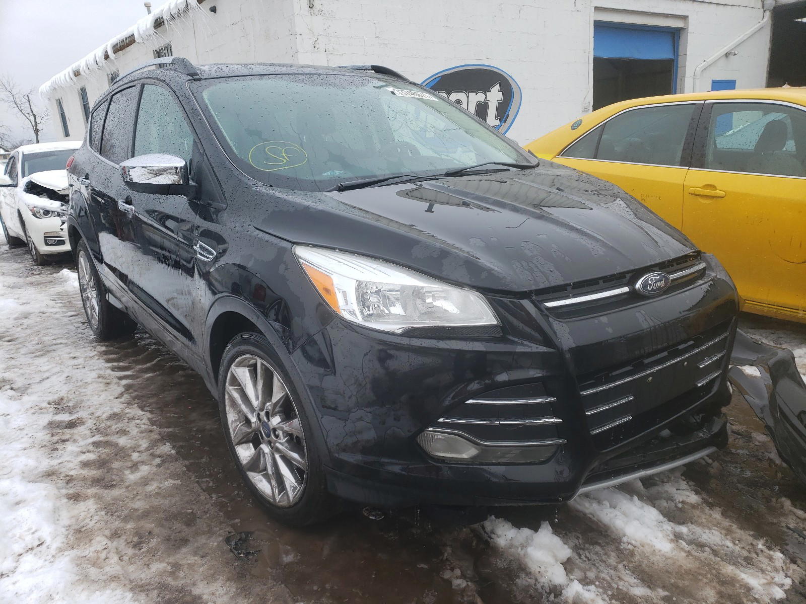 FORD ESCAPE SE 2014 with VIN 1FMCU9GX2EUC97244 - Photo from auction