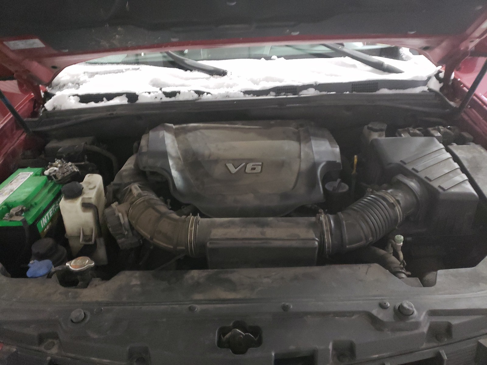 Photo 7 from auction – 2009 KIA BORREGO LX with VIN KNDJH741595039773