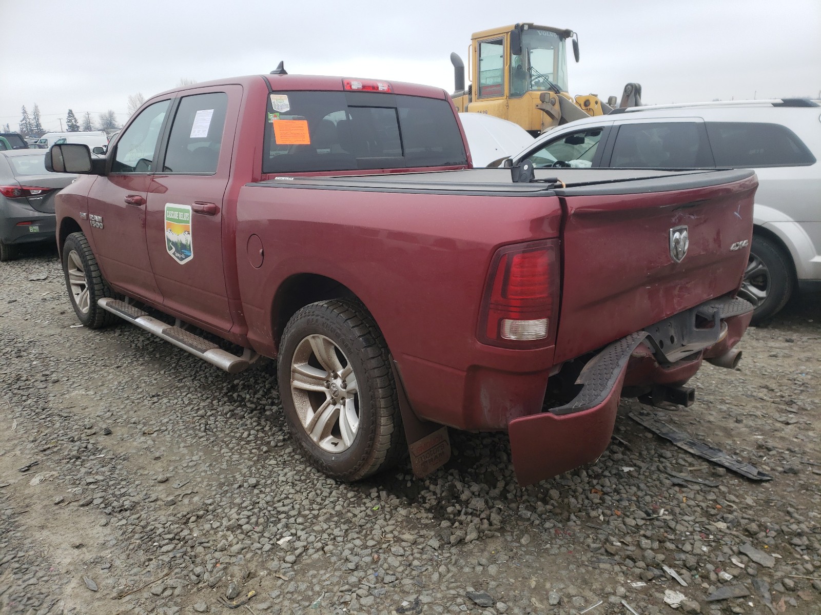 Photo 3 from auction – 2014 RAM 1500 SPORT with VIN 1C6RR7MT0ES153667