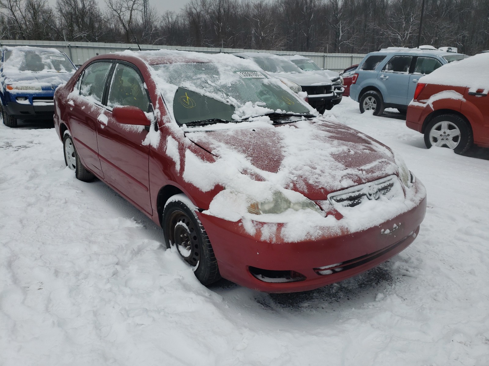 TOYOTA COROLLA CE 2007 مع رقم تعريف المركبة 2T1BR32E07C820572 - صورة من المزاد