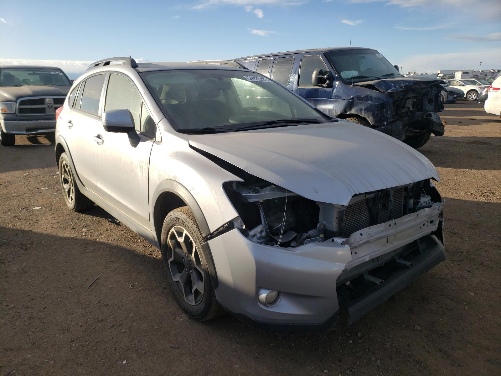 SUBARU XV CROSSTR 2014 with VIN JF2GPACC4E8212688 - Photo from auction