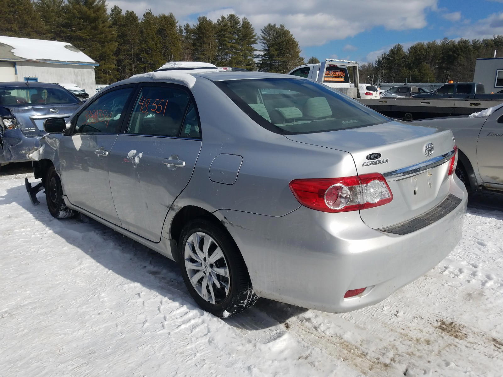 Photo 3 from auction – 2013 TOYOTA COROLLA BA with VIN 2T1BU4EE2DC085007