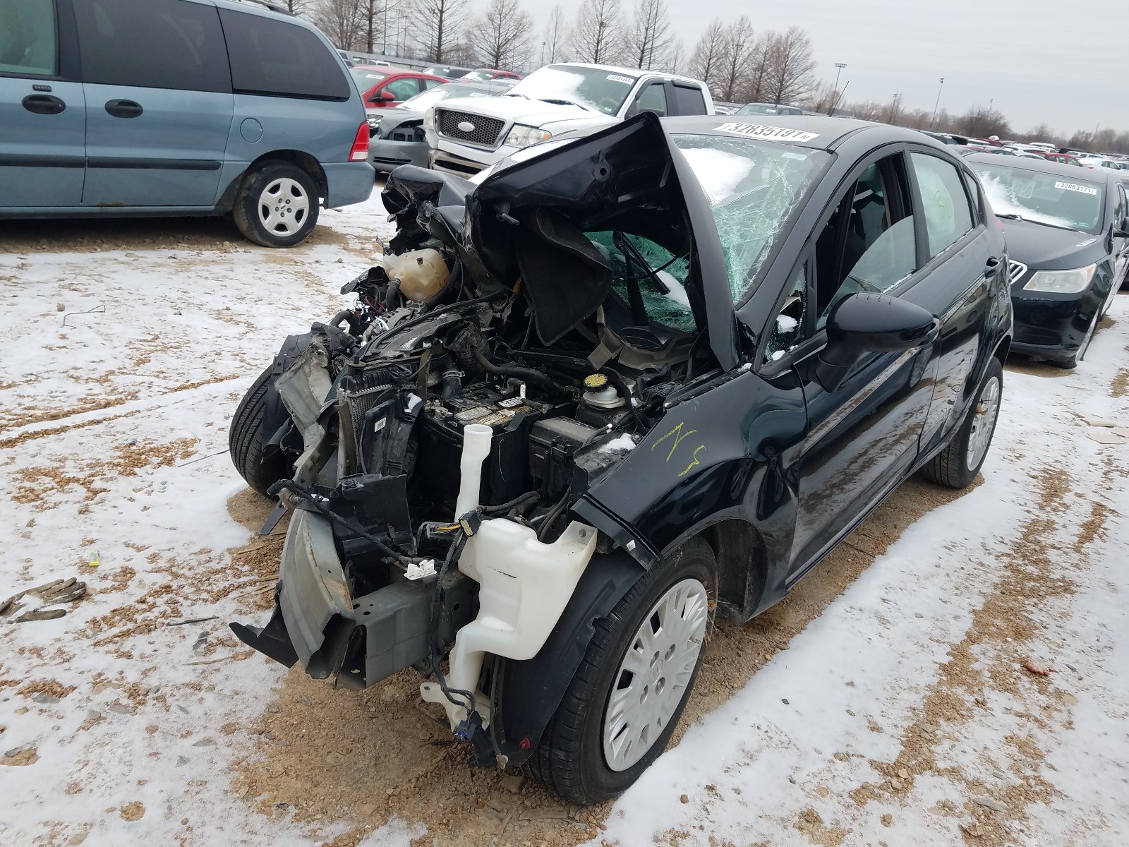 Photo 2 from auction – 2017 FORD FIESTA S with VIN 3FADP4TJ2HM162039