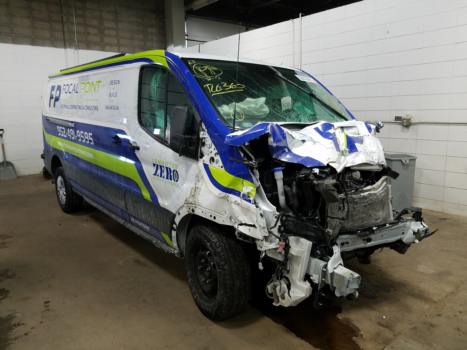 FORD TRANSIT T- 2020 with VIN 1FTBR1Y82LKB39327 - Photo from auction