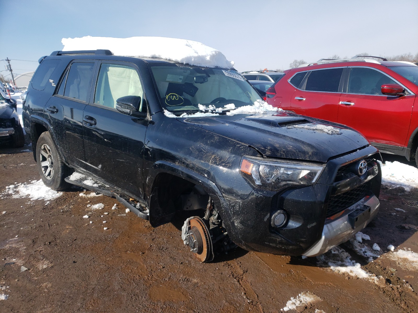 TOYOTA 4RUNNER SR 2019 with VIN JTEBU5JR6K5734294 - Photo from auction
