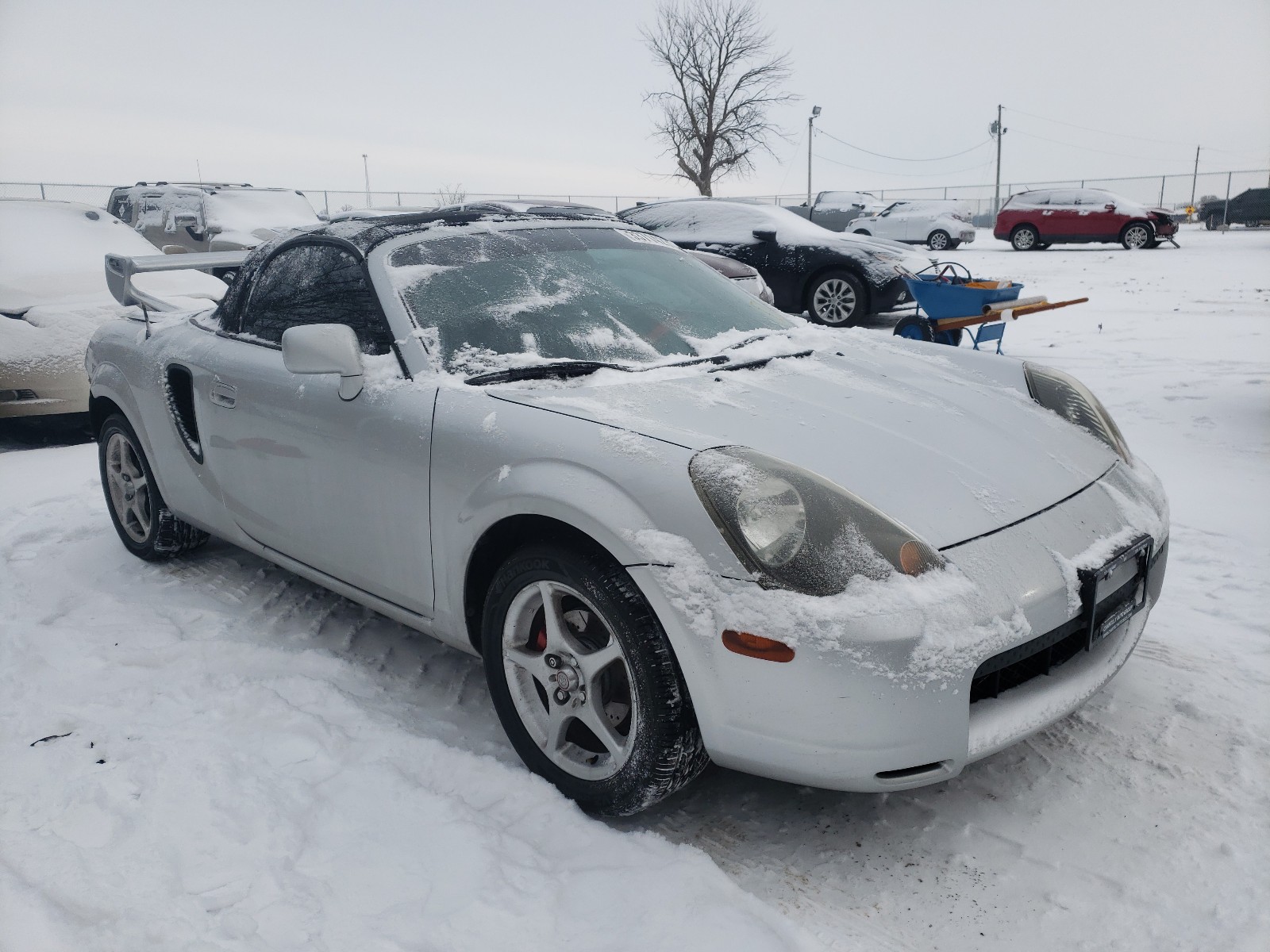 Photo 1 from auction – 2001 TOYOTA MR2 SPYDER with VIN JTDFR320210037132