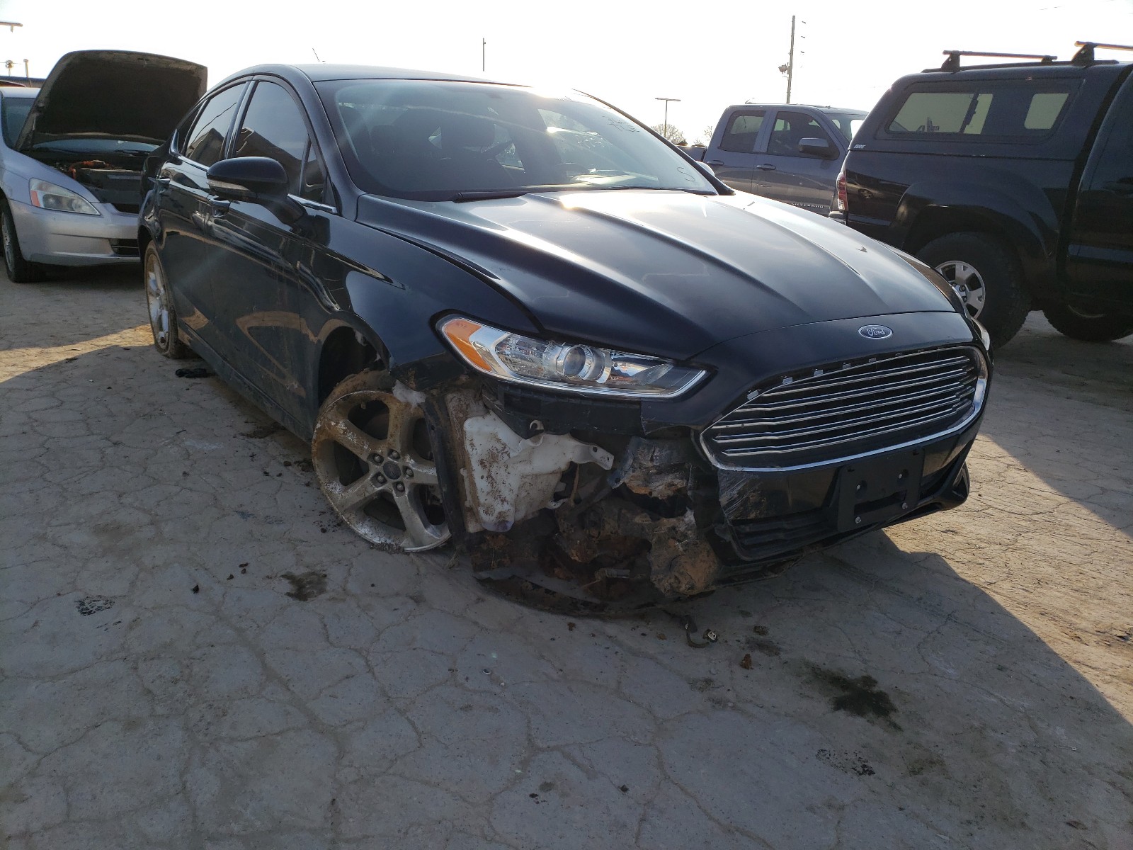 FORD FUSION SE 2016 with VIN 3FA6P0H70GR386412 - Photo from auction