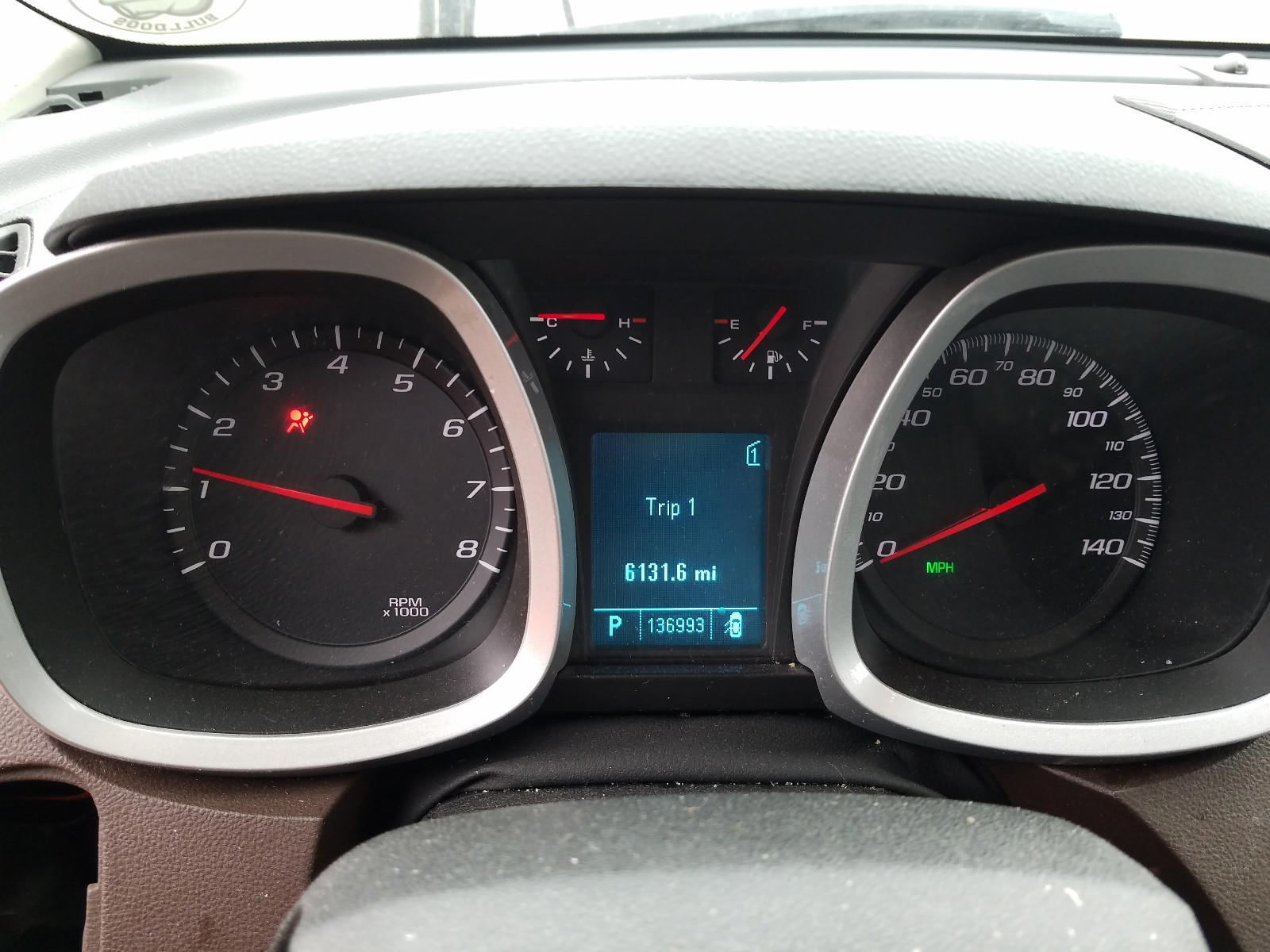 Photo 8 from auction – 2011 CHEVROLET EQUINOX LT with VIN 2GNALPEC2B1271440