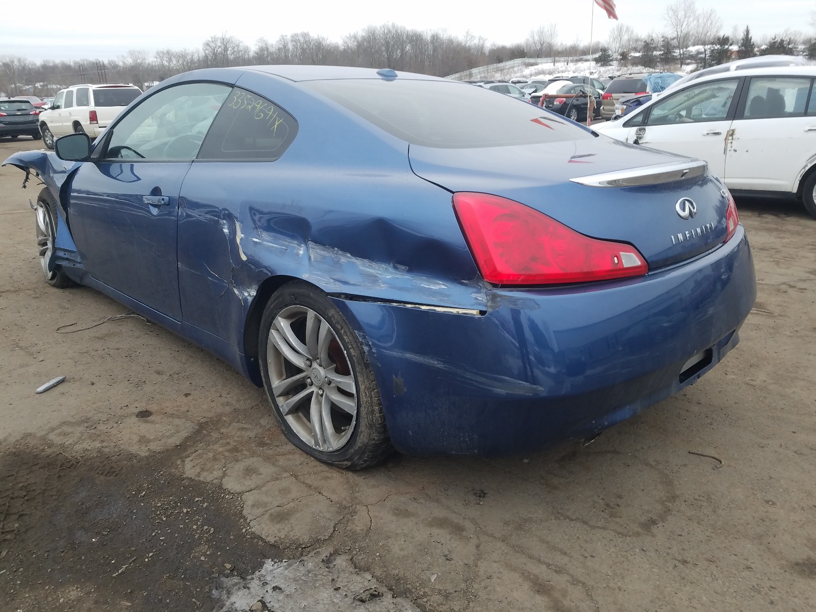Photo 3 from auction – 2009 INFINITI G37 with VIN JNKCV64F49M654553