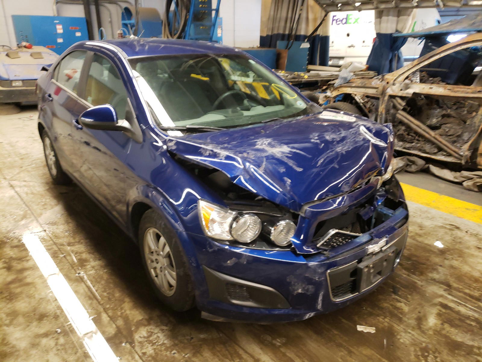 CHEVROLET SONIC LS 2012 with VIN 1G1JA5SH6C4232173 - Photo from auction