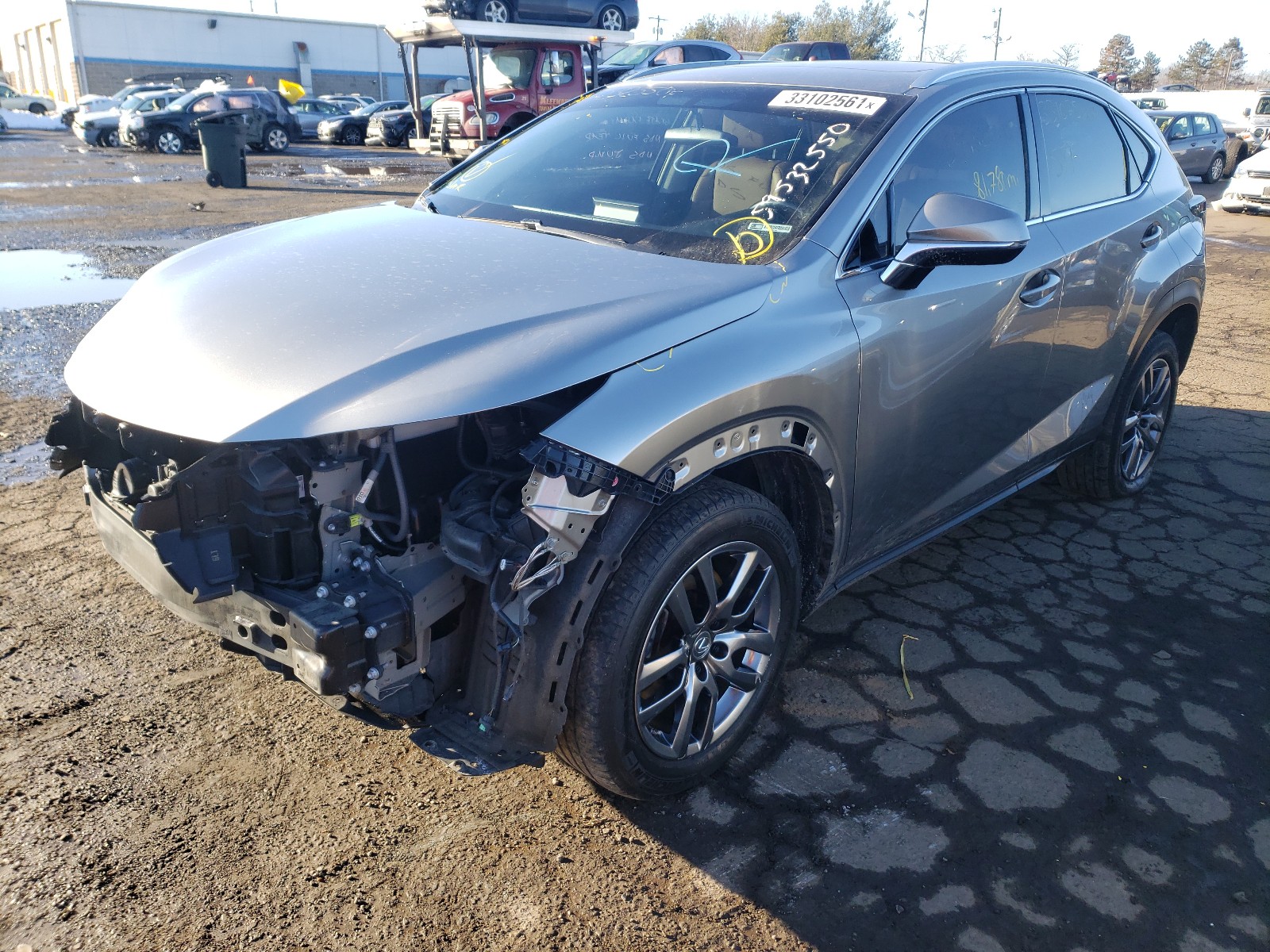Photo 2 from auction – 2016 LEXUS NX 200T BA with VIN JTJBARBZ7G2065722