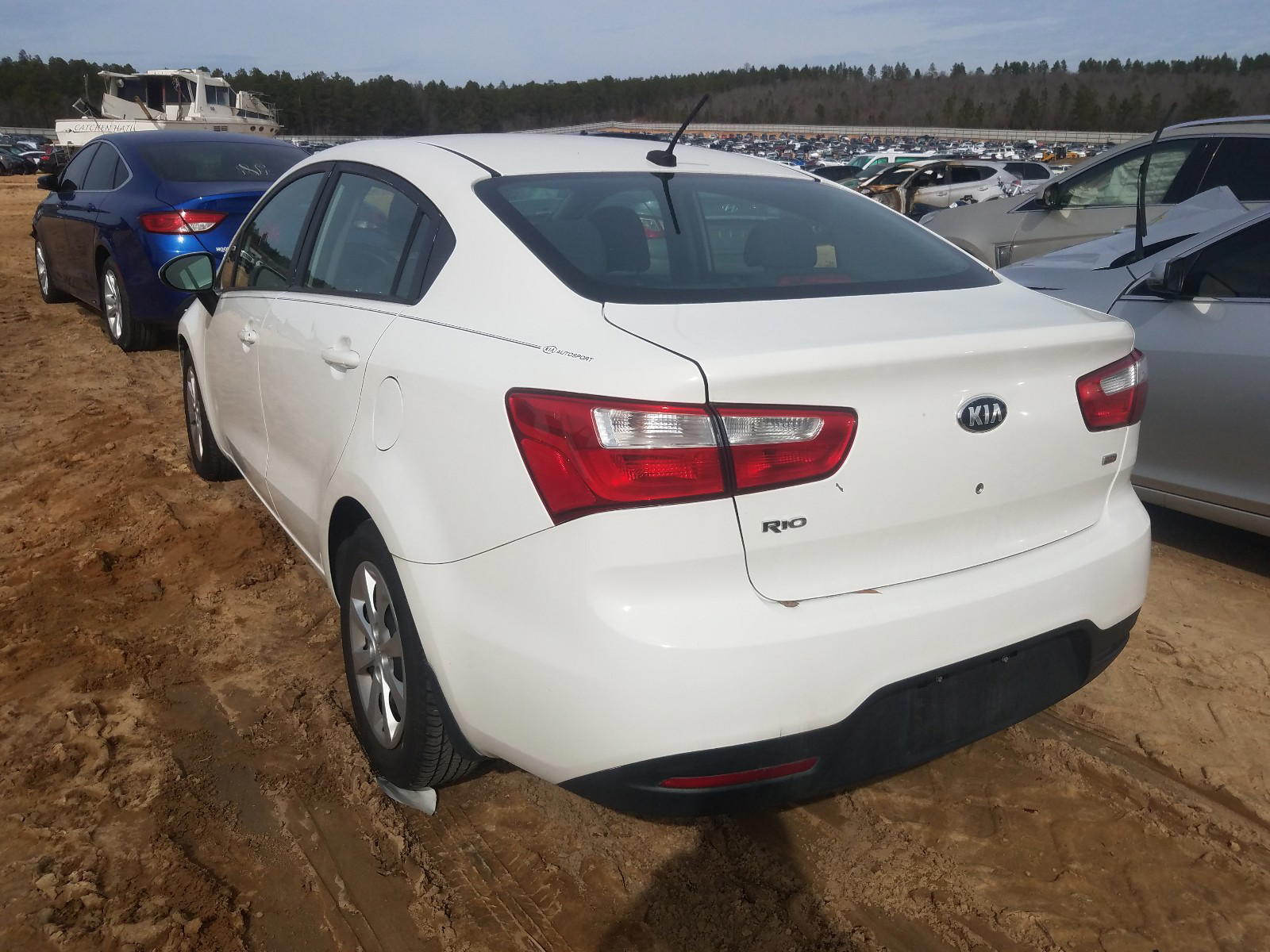 Photo 3 from auction – 2014 KIA RIO LX with VIN KNADM4A31E6344203
