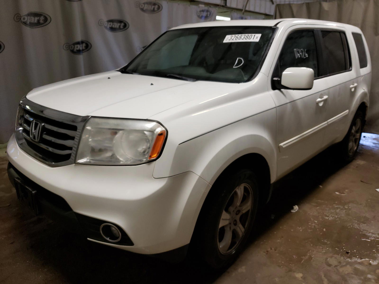 Photo 2 from auction – 2013 HONDA PILOT EXL with VIN 5FNYF3H69DB006236