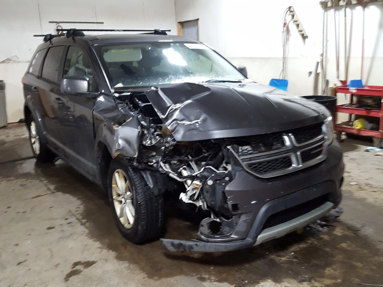 DODGE JOURNEY SX 2014 with VIN 3C4PDCBG2ET247206 - Photo from auction