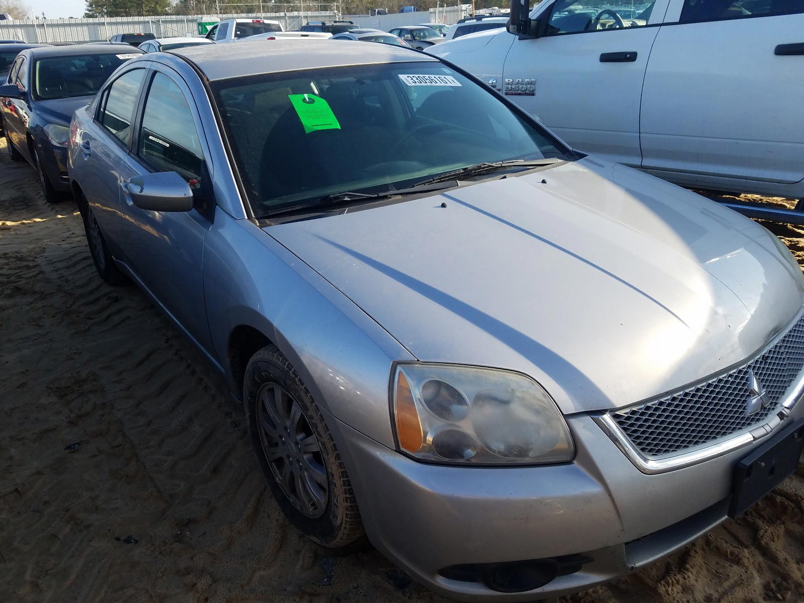 MITSUBISHI GALANT FE 2012 with VIN 4A32B2FF2CE024699 - Photo from auction