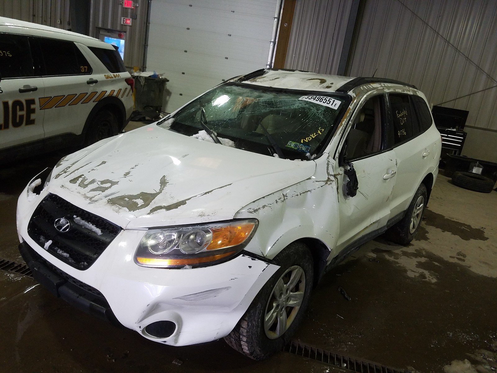 Photo 2 from auction – 2009 HYUNDAI SANTA FE G with VIN 5NMSG13D19H316934