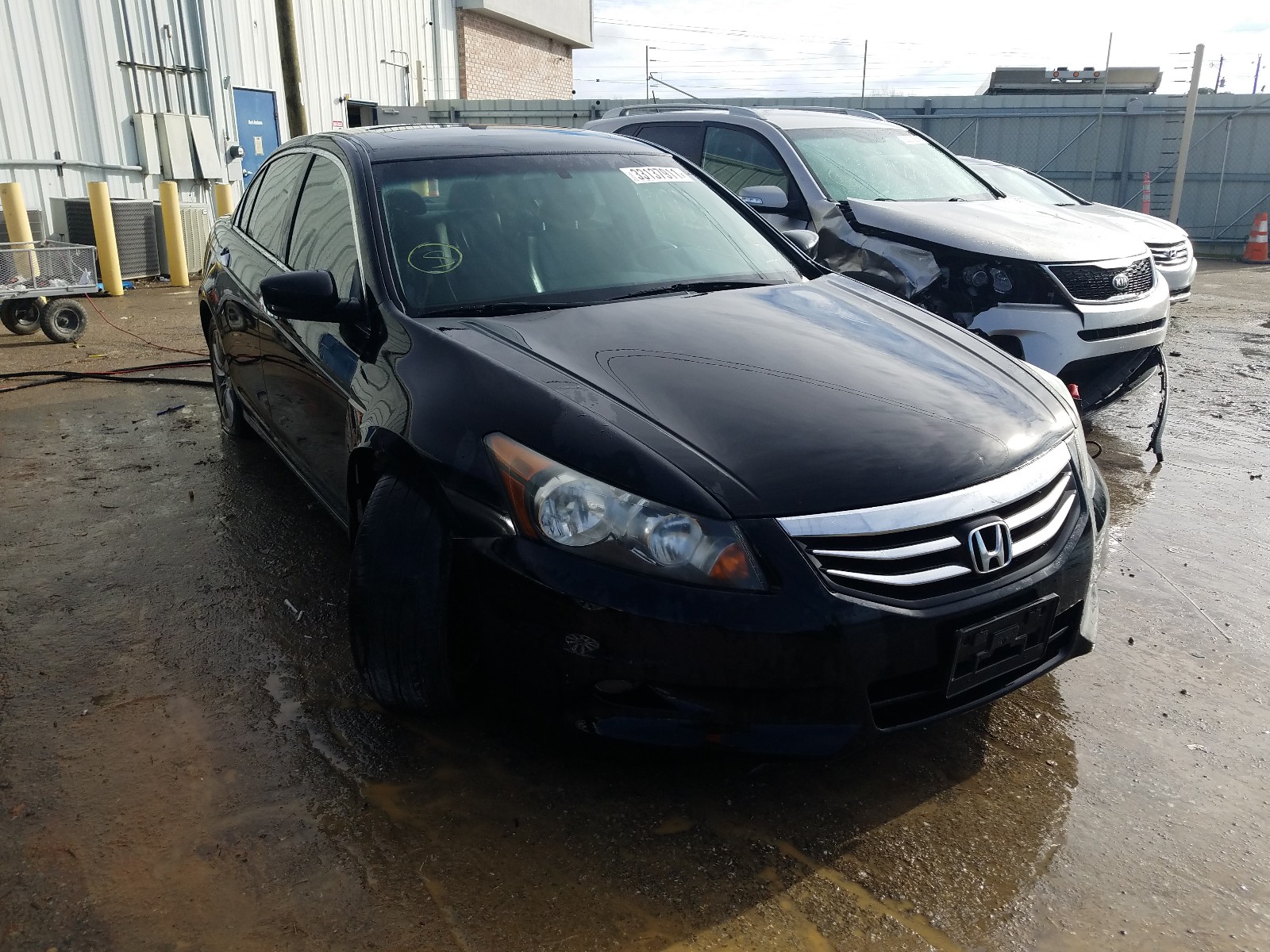 HONDA ACCORD EXL 2012 with VIN 1HGCP3F87CA011665 - Photo from auction
