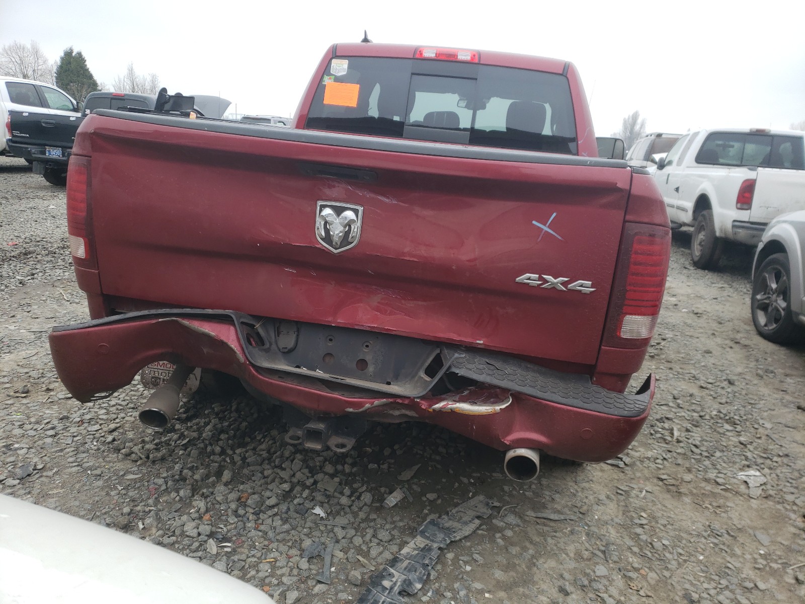 Photo 9 from auction – 2014 RAM 1500 SPORT with VIN 1C6RR7MT0ES153667