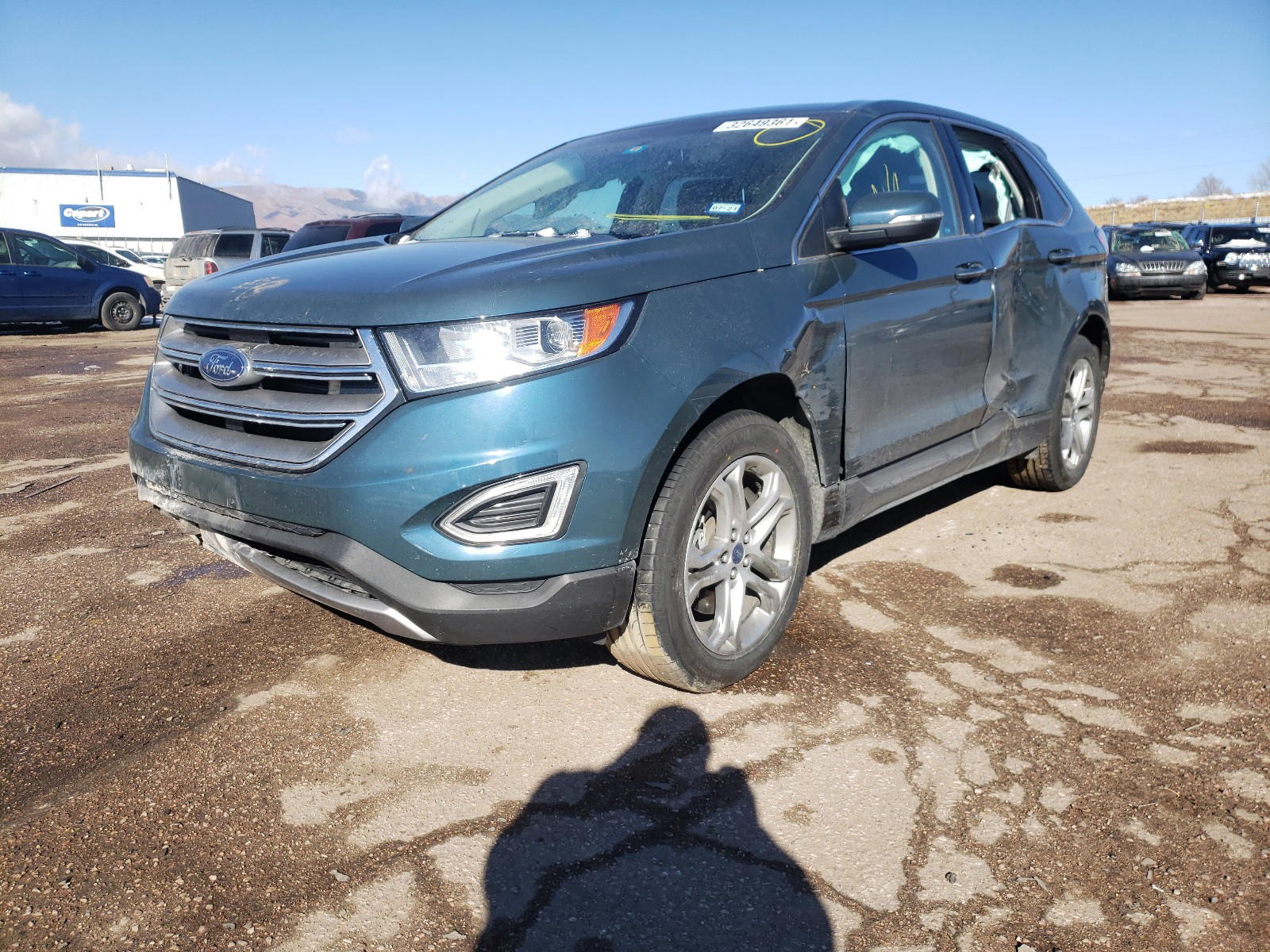Photo 2 from auction – 2016 FORD EDGE TITAN with VIN 2FMPK4K89GBB92512