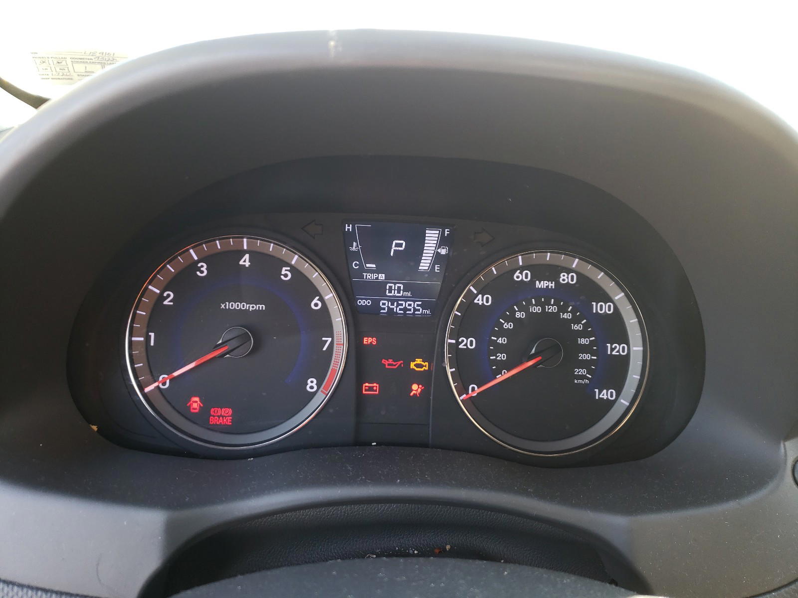 Photo 8 from auction – 2013 HYUNDAI ACCENT with VIN KMHCT4AE8DU489151