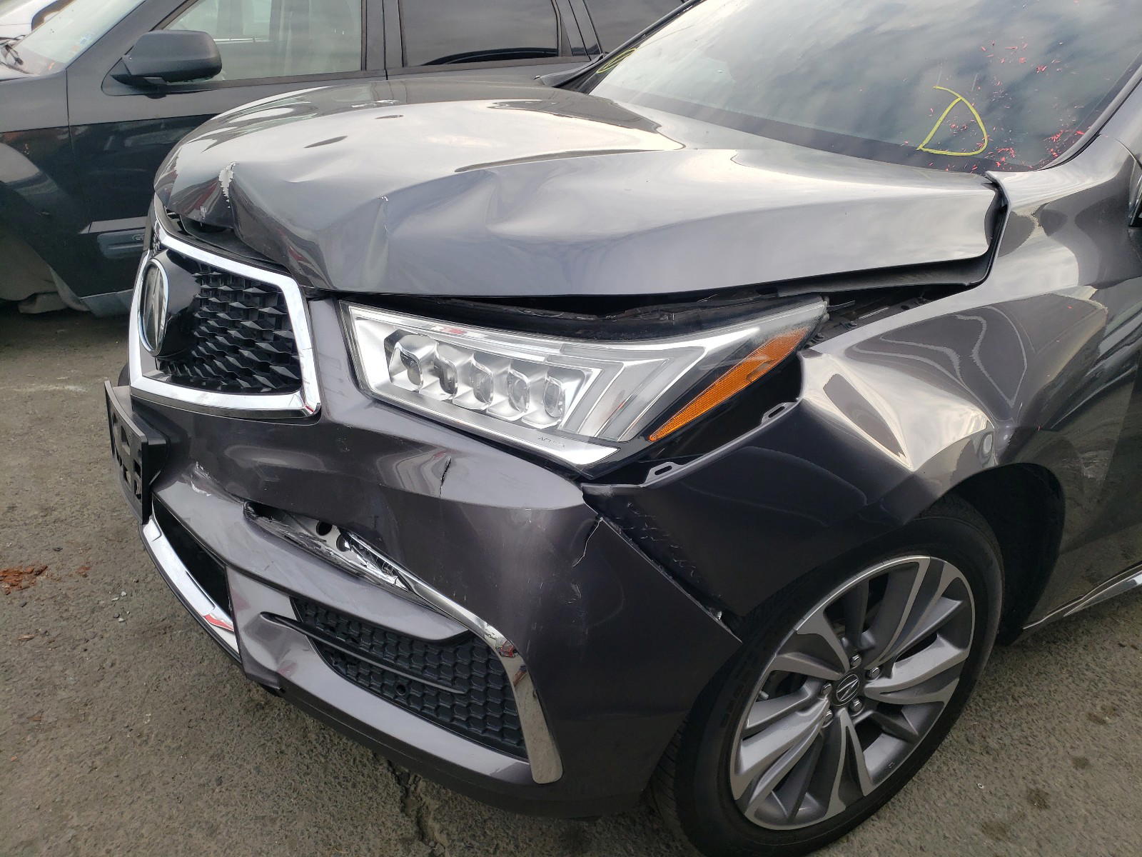 Photo 9 from auction – 2017 ACURA MDX TECHNO with VIN 5FRYD3H56HB009869