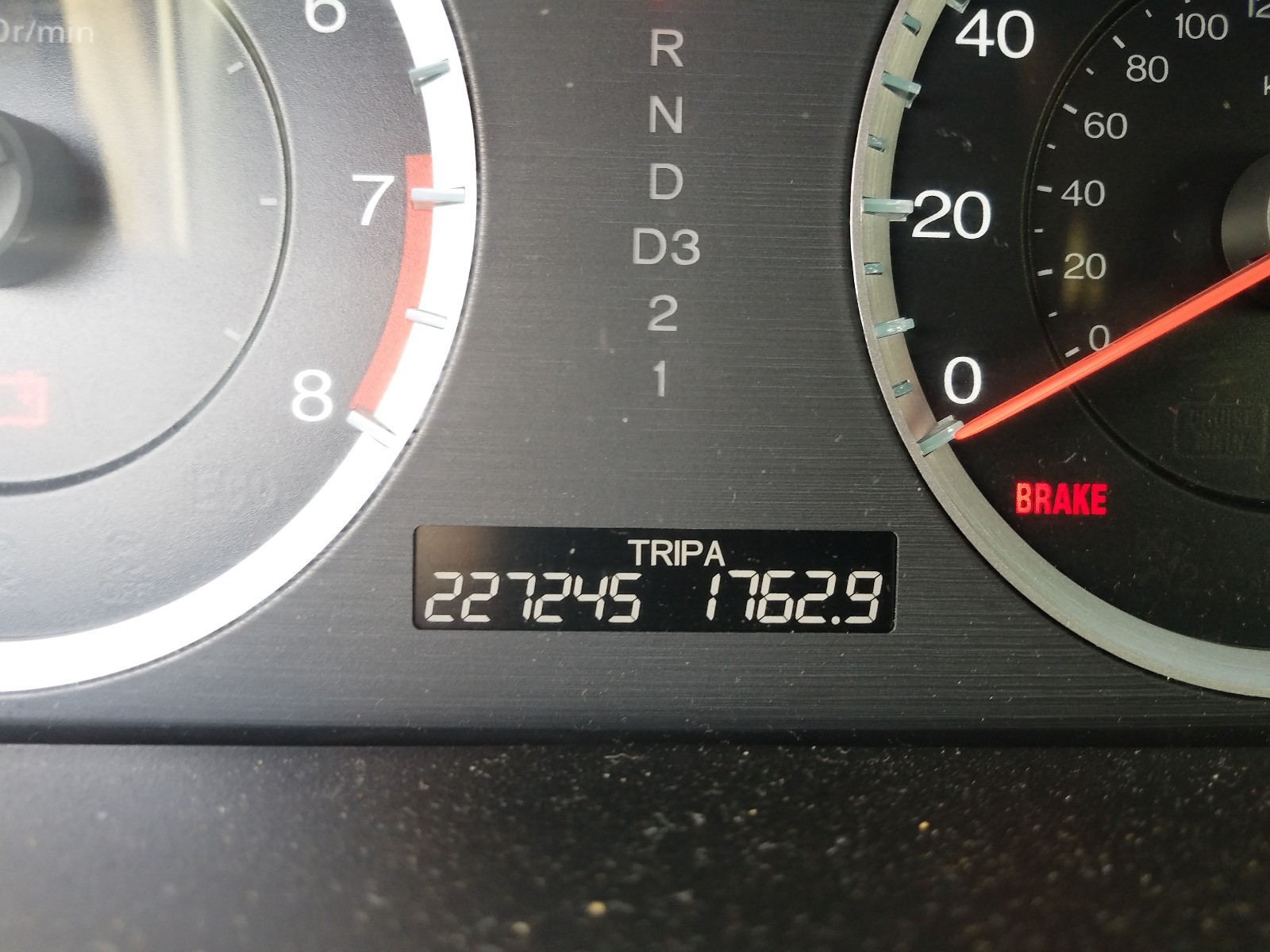 Photo 8 from auction – 2012 HONDA ACCORD EXL with VIN 1HGCP3F87CA011665