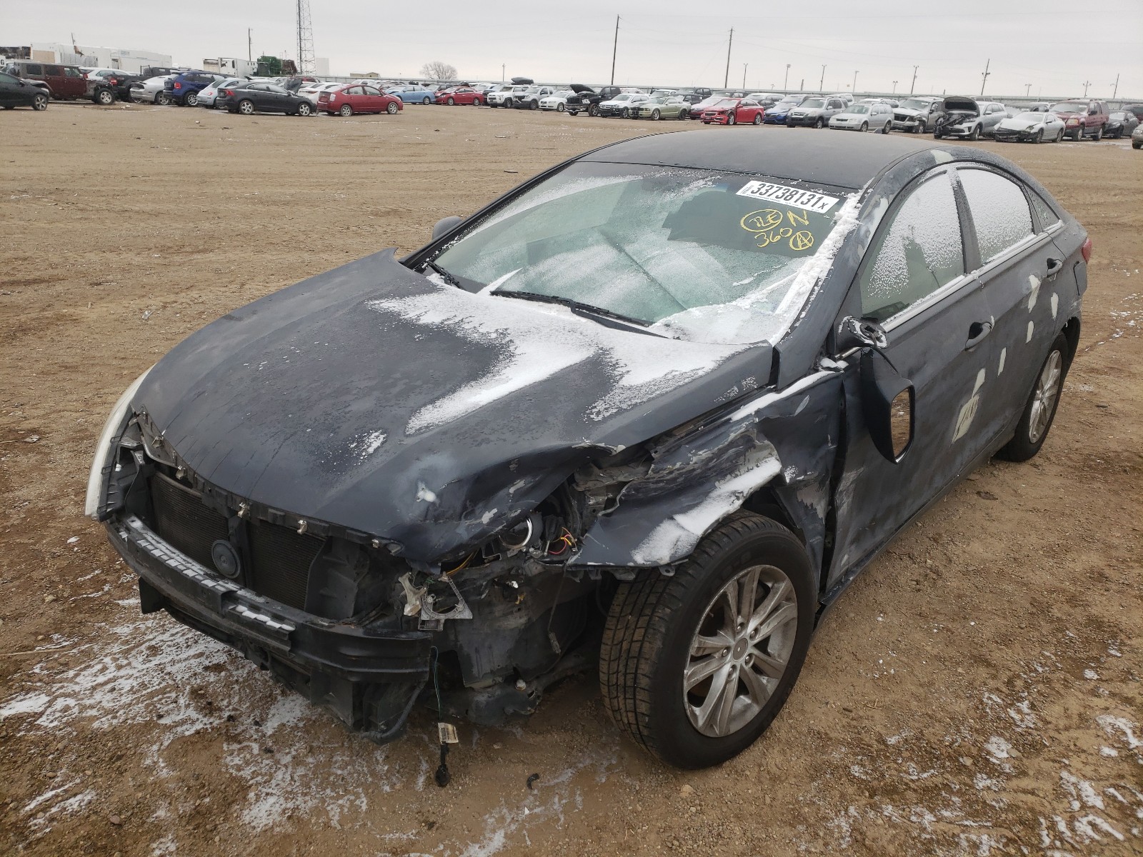 Photo 2 from auction – 2011 HYUNDAI SONATA GLS with VIN 5NPEB4AC6BH011672