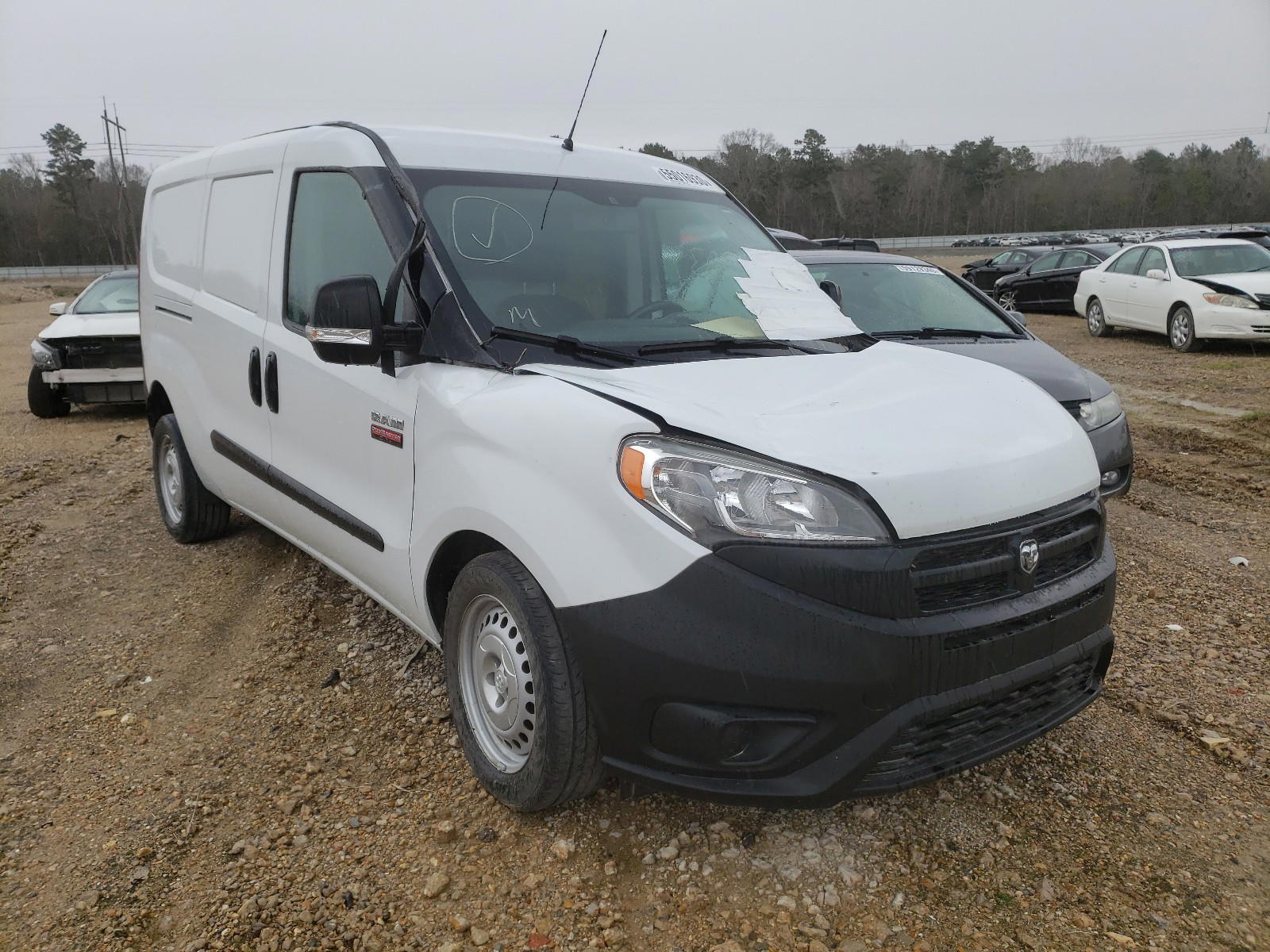 RAM PROMASTER 2016 with VIN ZFBERFAT3G6B70793 - Photo from auction