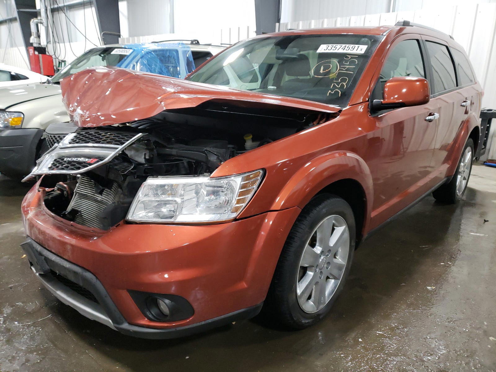Photo 2 from auction – 2014 DODGE JOURNEY LI with VIN 3C4PDDDG5ET122350