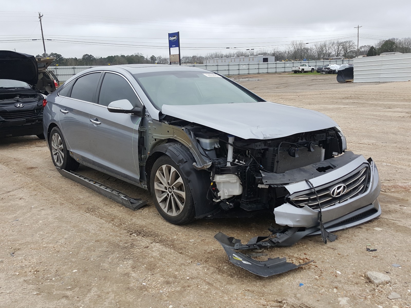 HYUNDAI SONATA SPO 2016 with VIN 5NPE34AF5GH419434 - Photo from auction