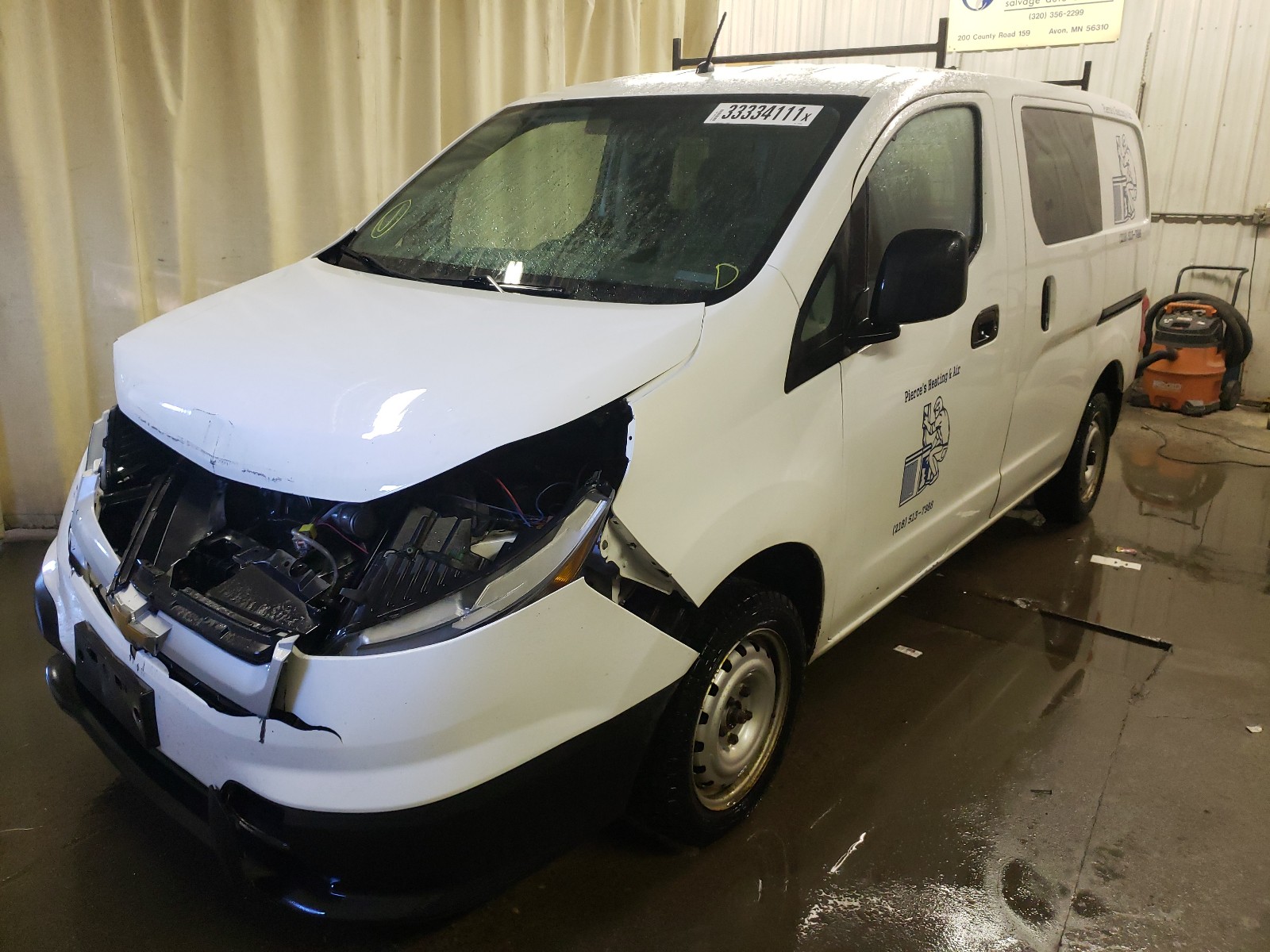 Photo 2 from auction – 2016 CHEVROLET CITY EXPRE with VIN 3N63M0ZN4GK690366