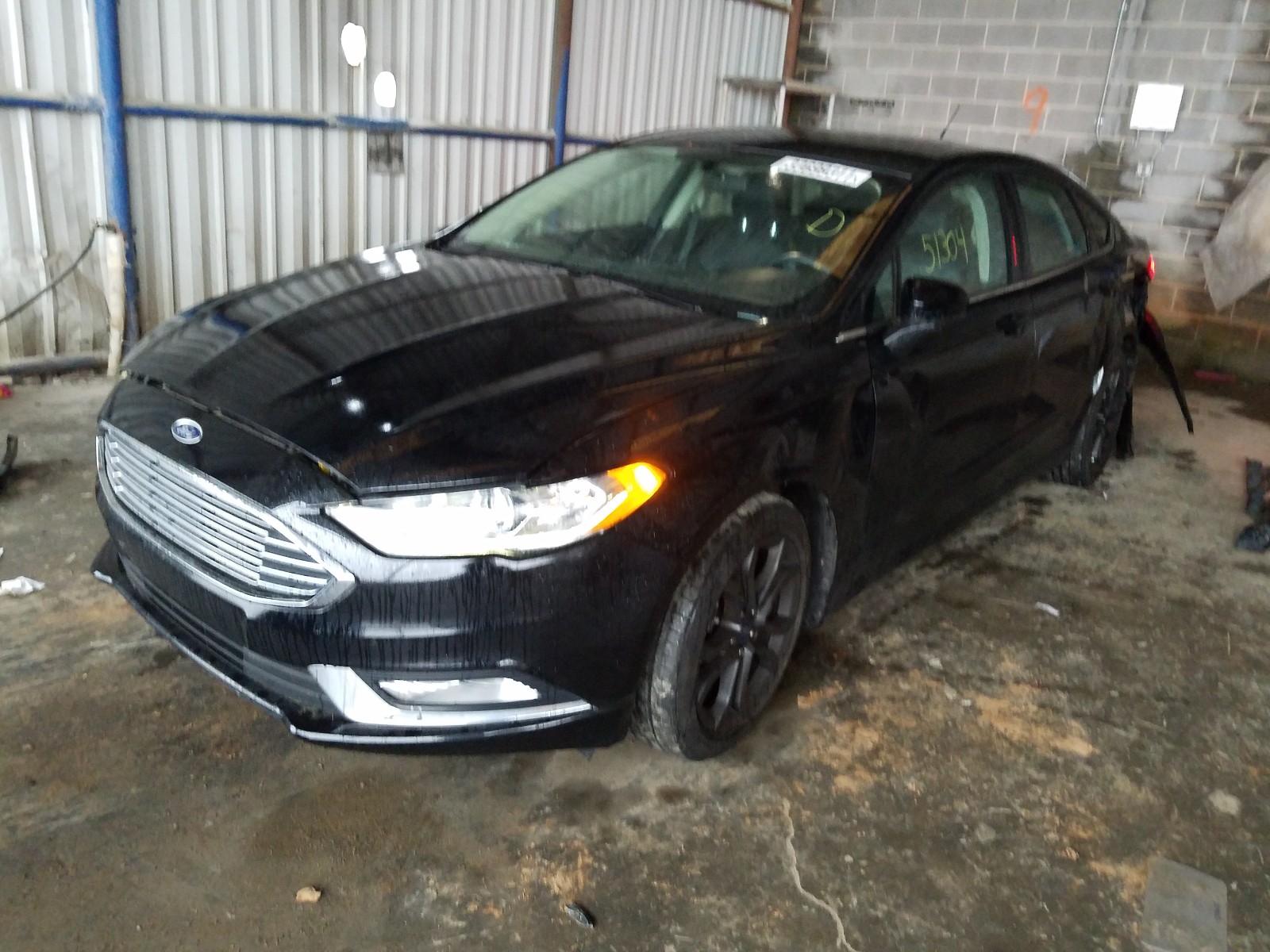 Photo 2 from auction – 2018 FORD FUSION SE with VIN 3FA6P0HD9JR264855