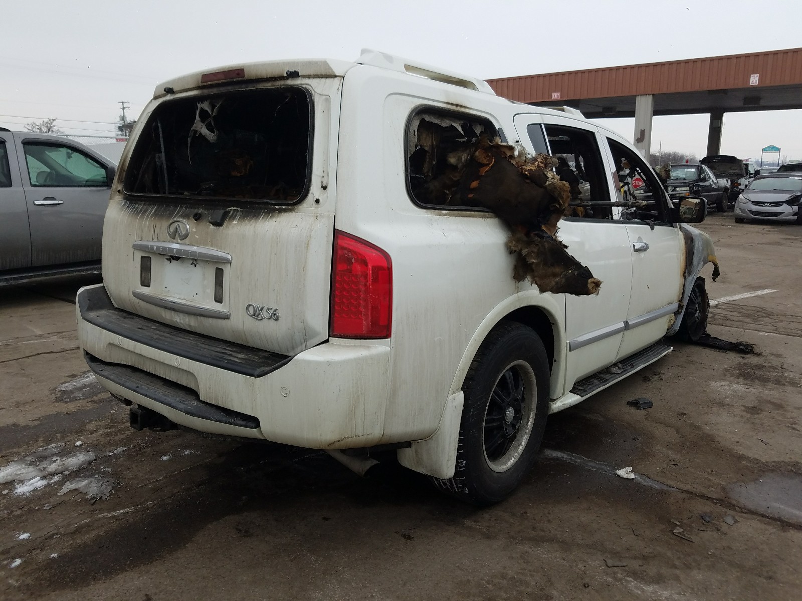 Photo 4 from auction – 2006 INFINITI QX56 with VIN 5N3AA08C46N803182