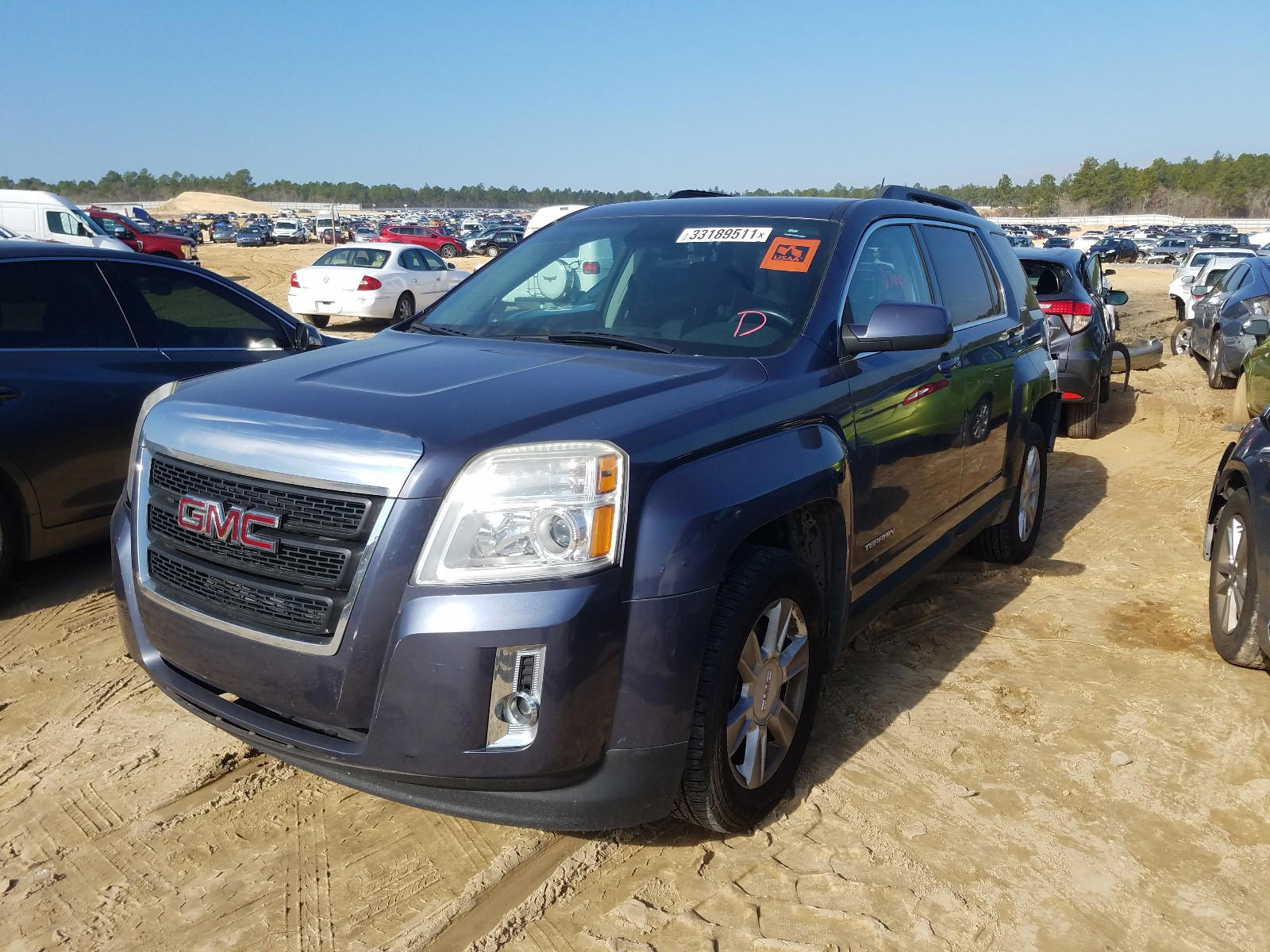 Photo 2 from auction – 2013 GMC TERRAIN SL with VIN 2GKALSEK9D6233443