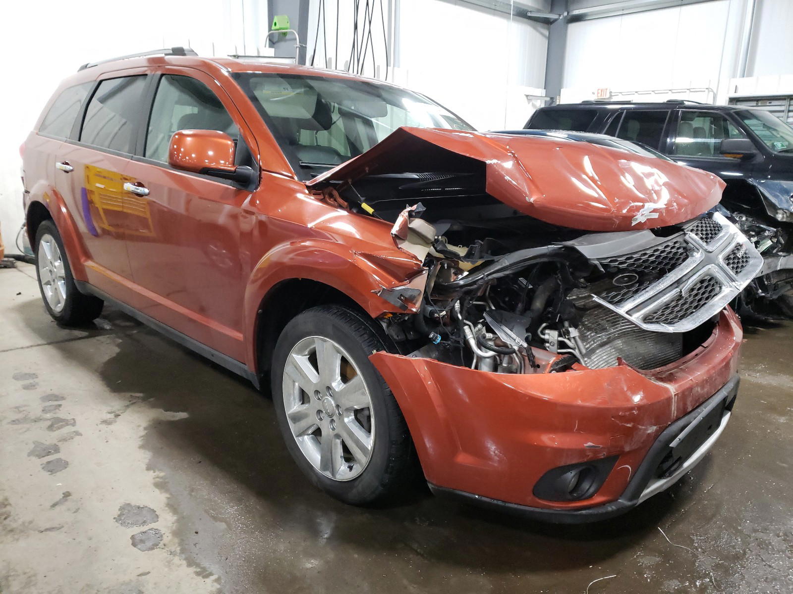 DODGE JOURNEY LI 2014 with VIN 3C4PDDDG5ET122350 - Photo from auction