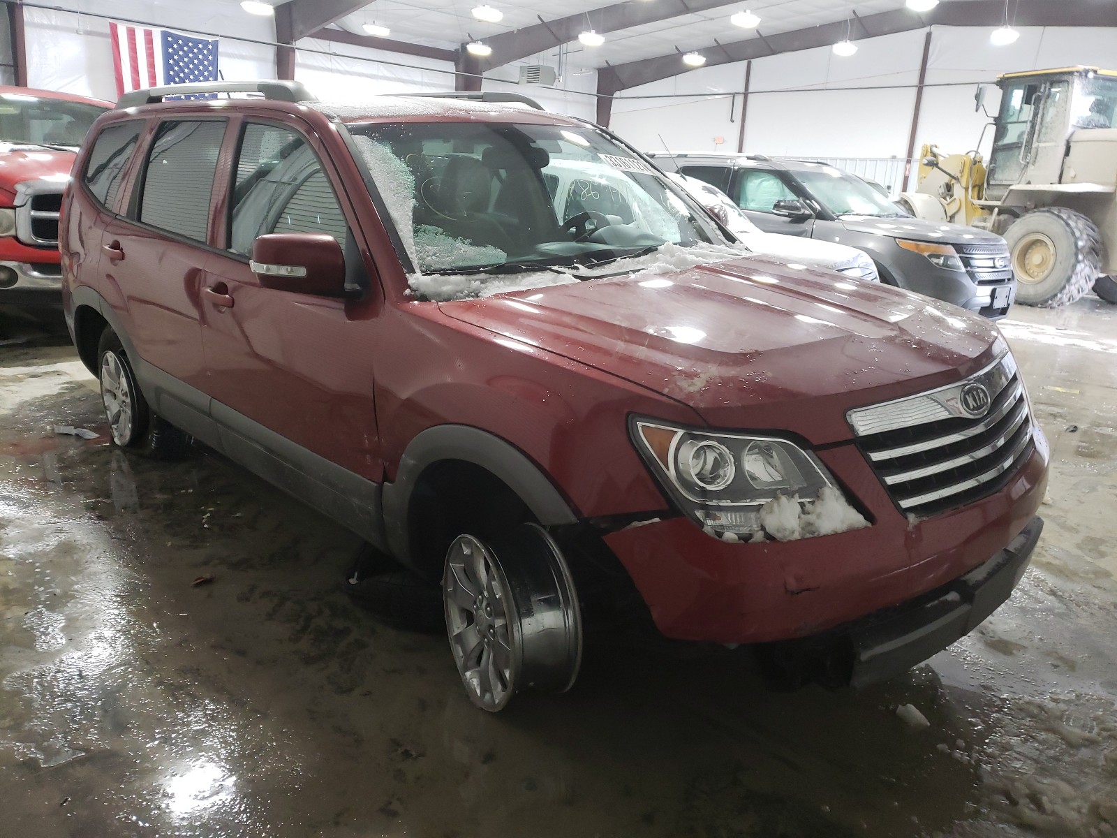 Photo 1 from auction – 2009 KIA BORREGO LX with VIN KNDJH741595039773