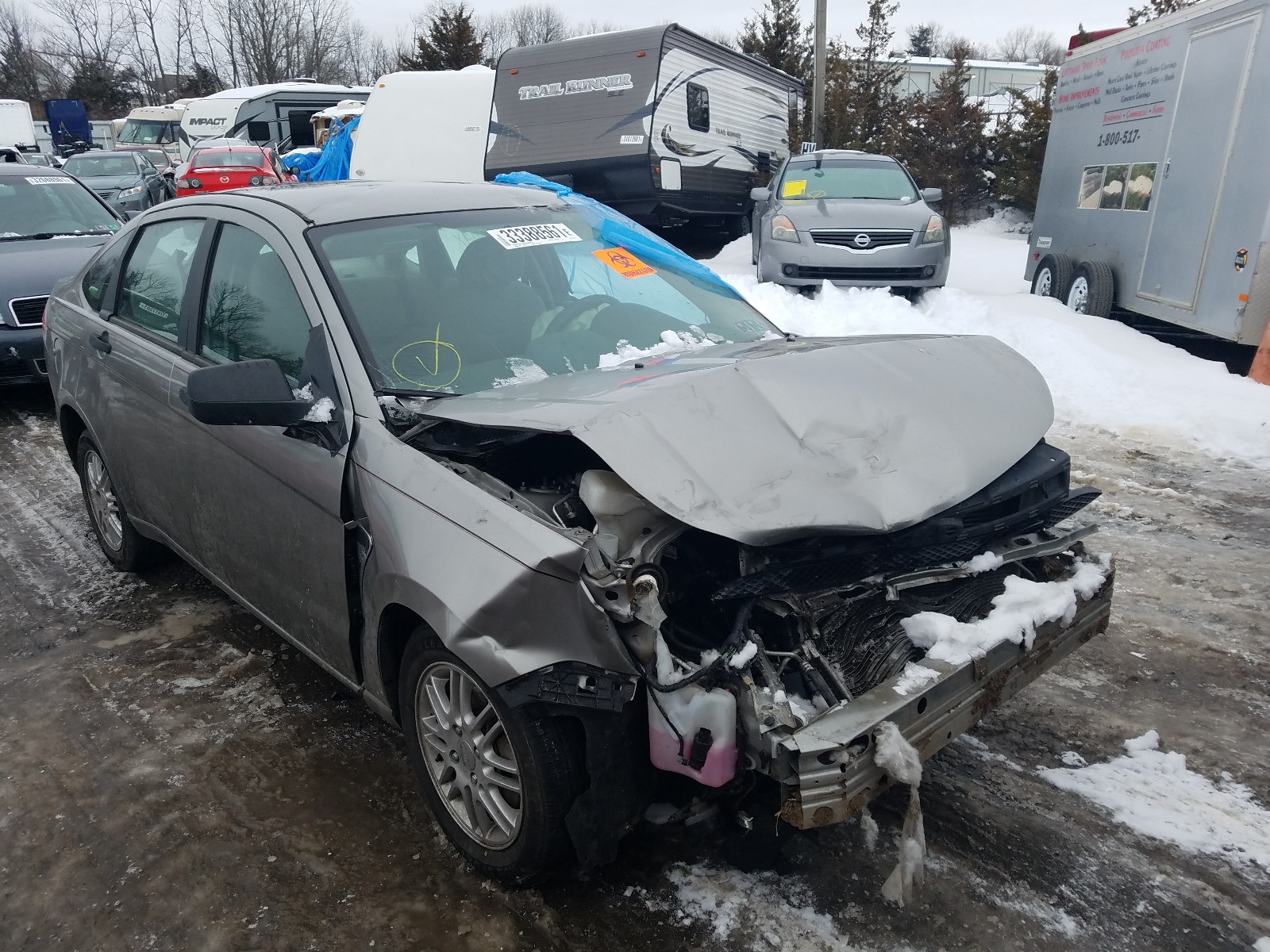 Photo 1 from auction – 2008 FORD FOCUS SE with VIN 1FAHP35N08W251474