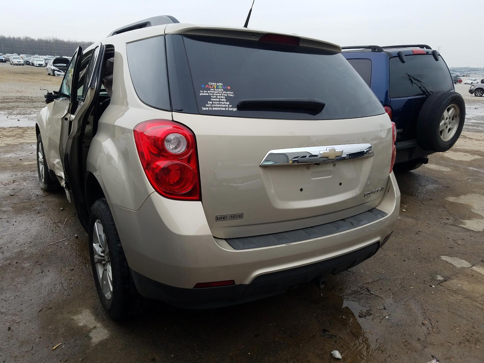 Photo 3 from auction – 2011 CHEVROLET EQUINOX LT with VIN 2GNALPEC2B1271440