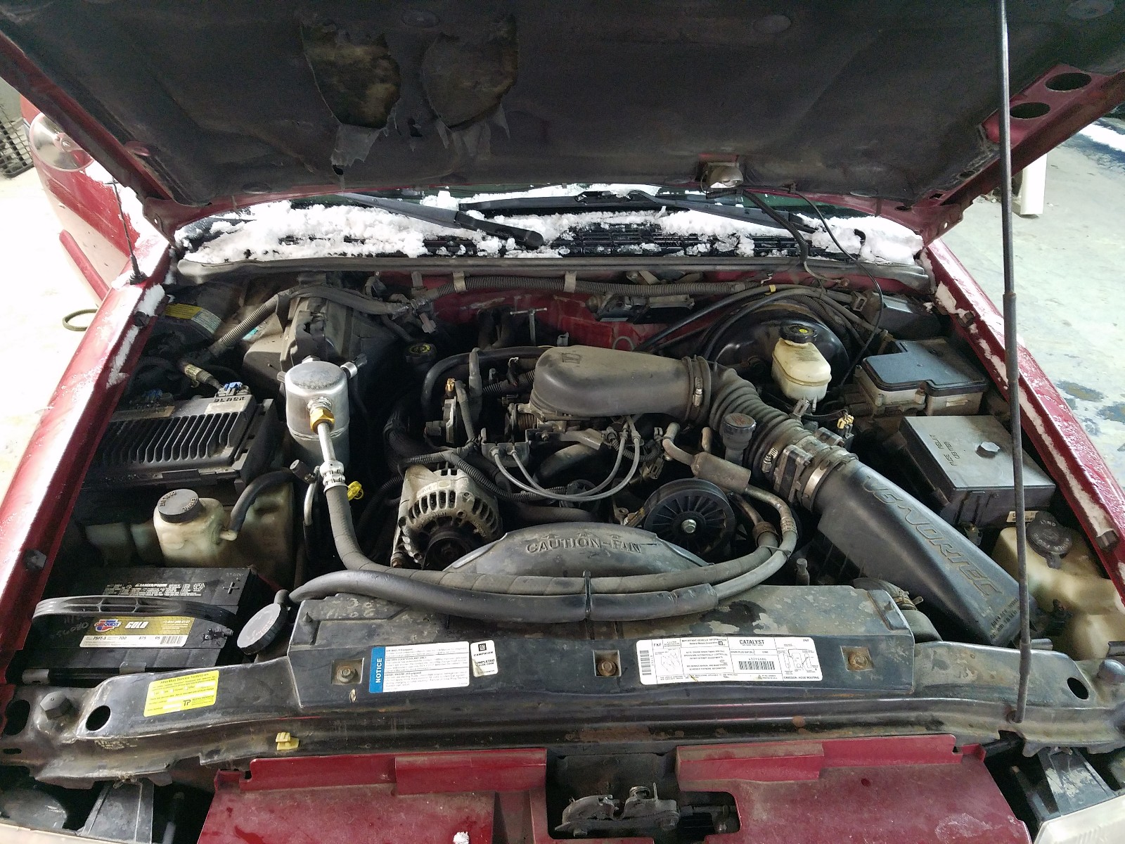 Photo 7 from auction – 1998 GMC JIMMY with VIN 1GKDT13W1W2500975