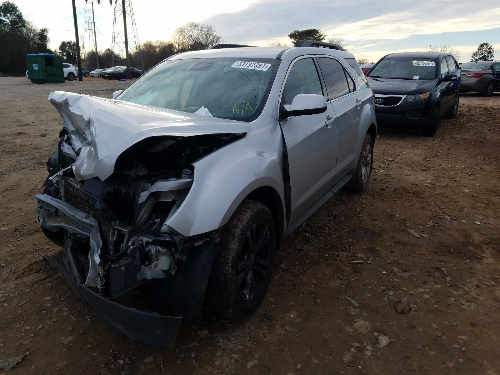 Photo 12 from auction – 2012 CHEVROLET EQUINOX LT with VIN 2GNFLEEK6C6101183