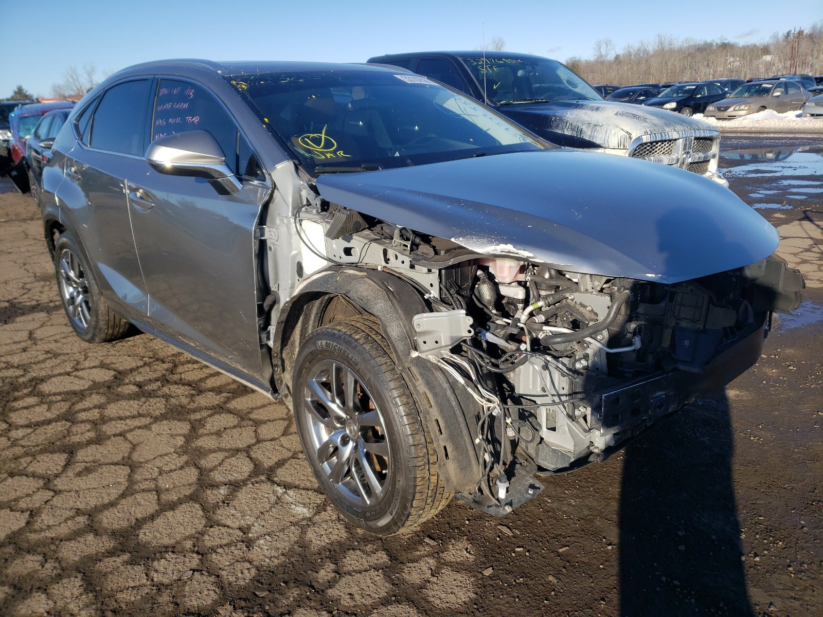 LEXUS NX 200T BA 2016 with VIN JTJBARBZ7G2065722 - Photo from auction