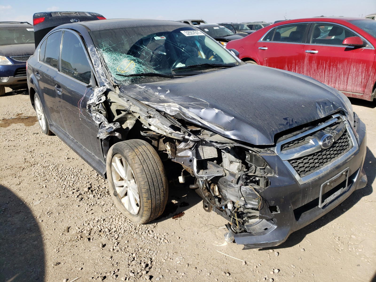 SUBARU LEGACY 2.5 2014 with VIN 4S3BMBL61E3035239 - Photo from auction