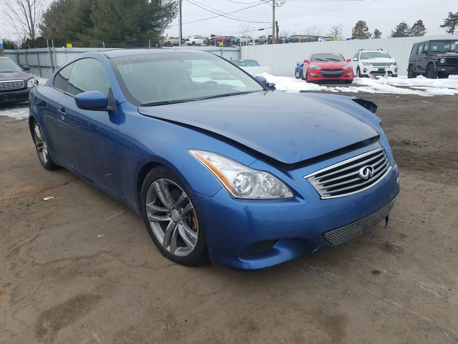 INFINITI G37 2009 with VIN JNKCV64F49M654553 - Photo from auction