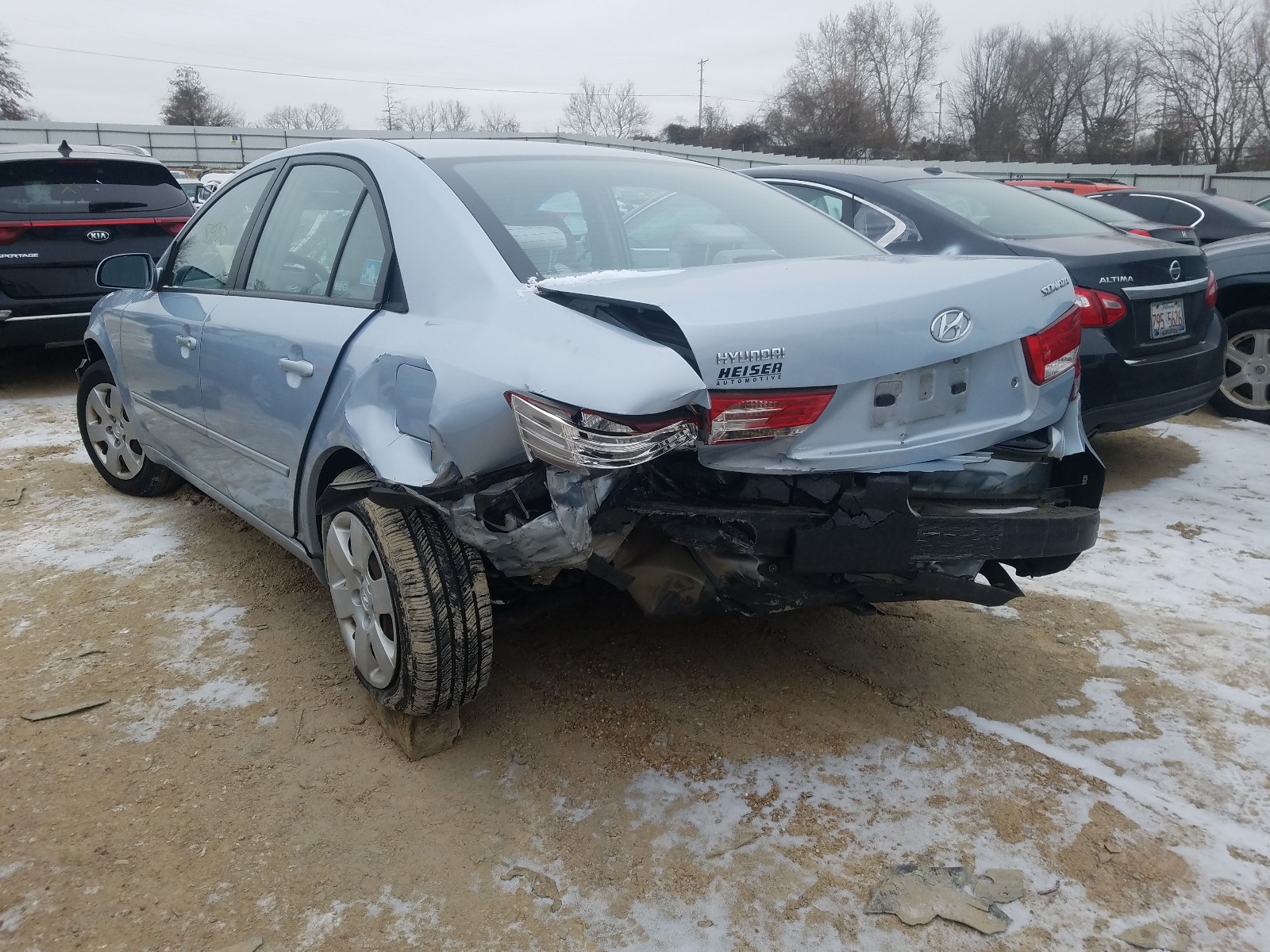 Photo 3 from auction – 2007 HYUNDAI SONATA GLS with VIN 5NPET46CX7H190859
